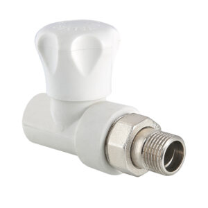 Клапан PPR со сгоном прямой 20х1/2″