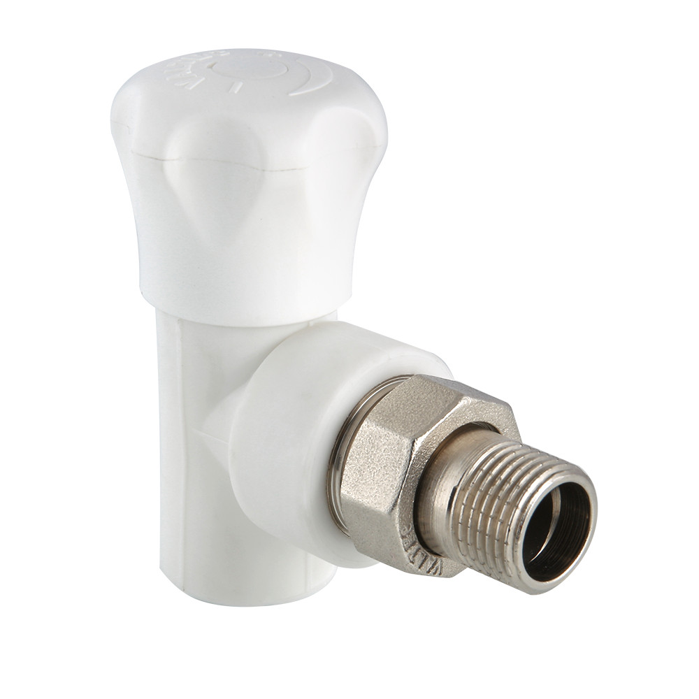 Клапан PPR со сгоном угловой 20х1/2″