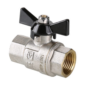 Кран шаровой VALTEC PERFECT с ручкой-бабочкой и внутренней резьбой. VT.317.N оптом