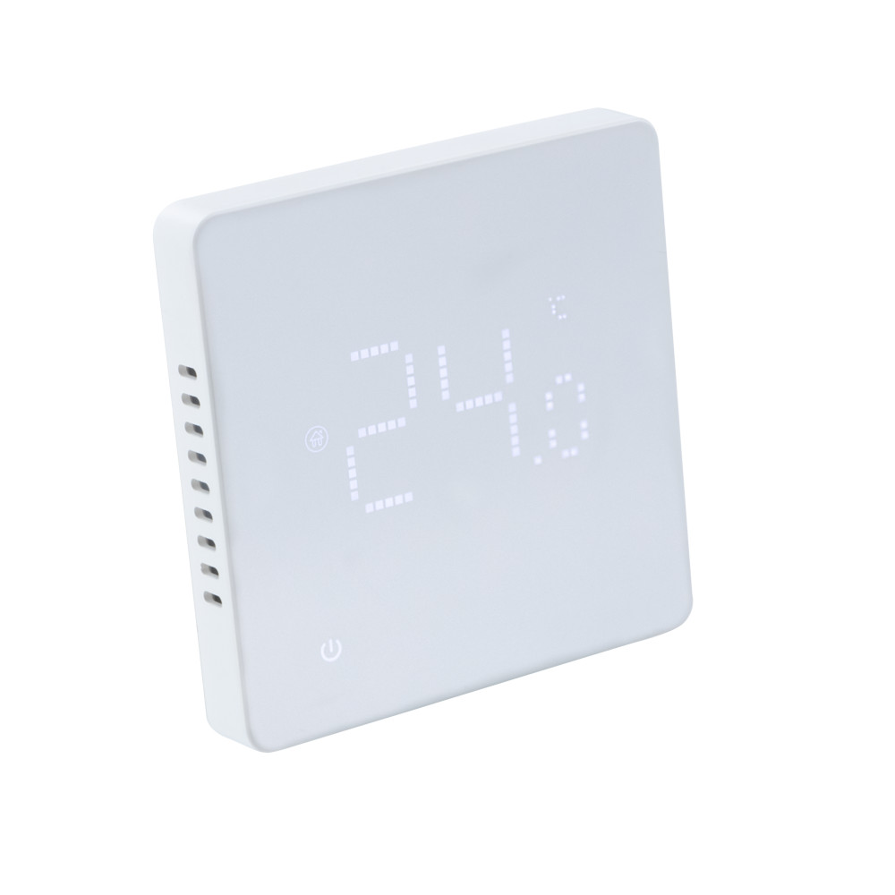Комнатный WIFI-хронотермостат, универсальный, белый. VT.AC608.W оптом